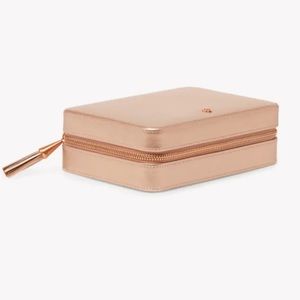 Kendra Scott Medium Travel Case in Rose Gold